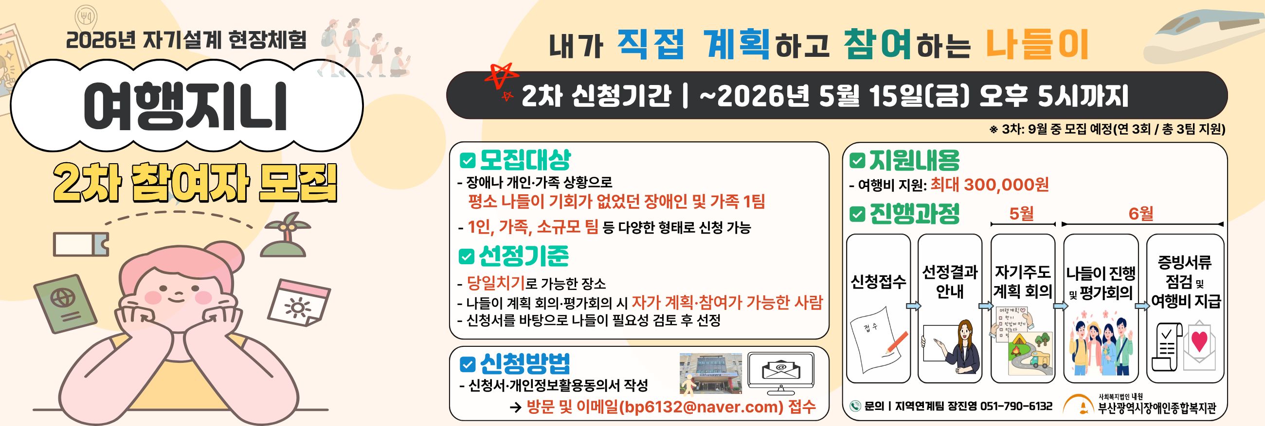 2026년 2차 여행지니 참여자 모집